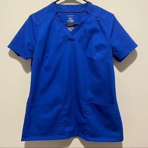 JAANUU Relaxed 2-Pocket Scrub Top